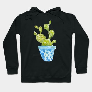 Watercolor cactus Hoodie